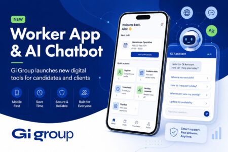 Gi Group worker app and AI chatbot improving the recruitment experience