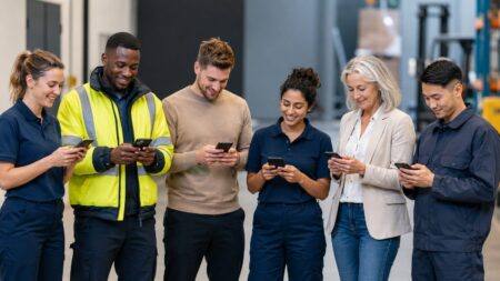 Temporary jobseekers checking job application response times