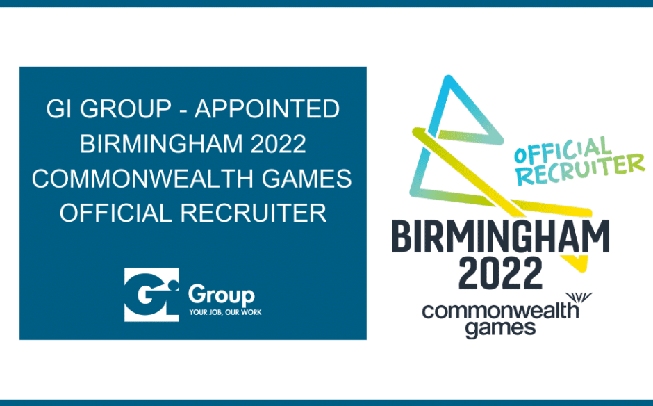Gi GROUP APPOINTED AS OFFICIAL RECRUITER FOR THE COMMONWEALTH GAMES