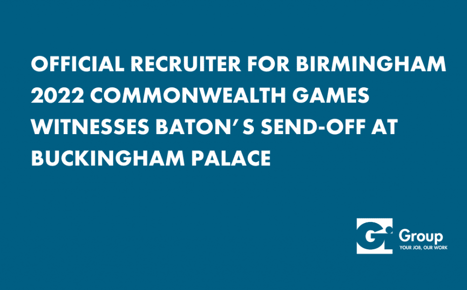 Official Recruiter for Birmingham 2022 Commonwealth Games witnesses Baton’s send-off at Buckingham Palace